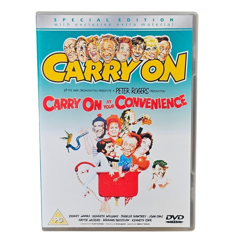 Carry On At Your Convenience Special Edition DVD British Comedy Sidney James R2